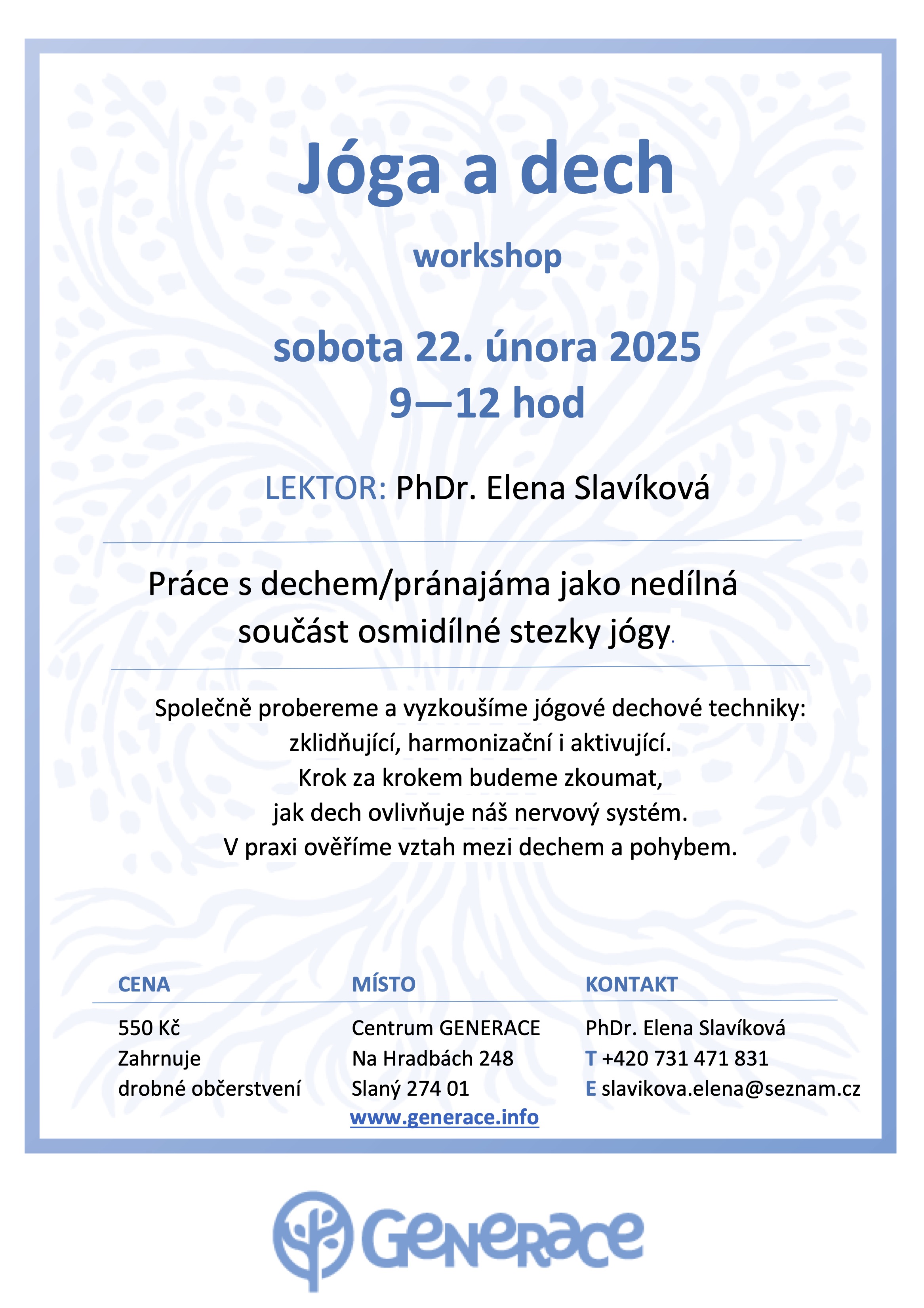 2025-02-22 Joga a dech Elena Slavikova